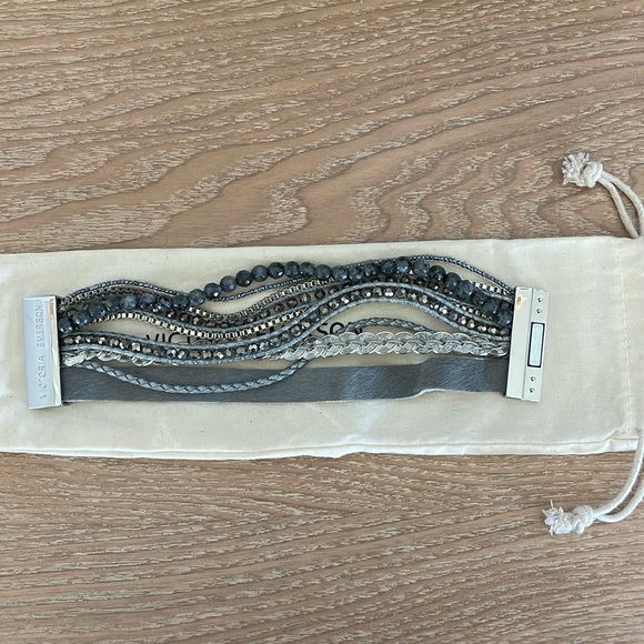 Victoria Emerson 7 Strand Stacked Bracelet - Picture 4 of 4